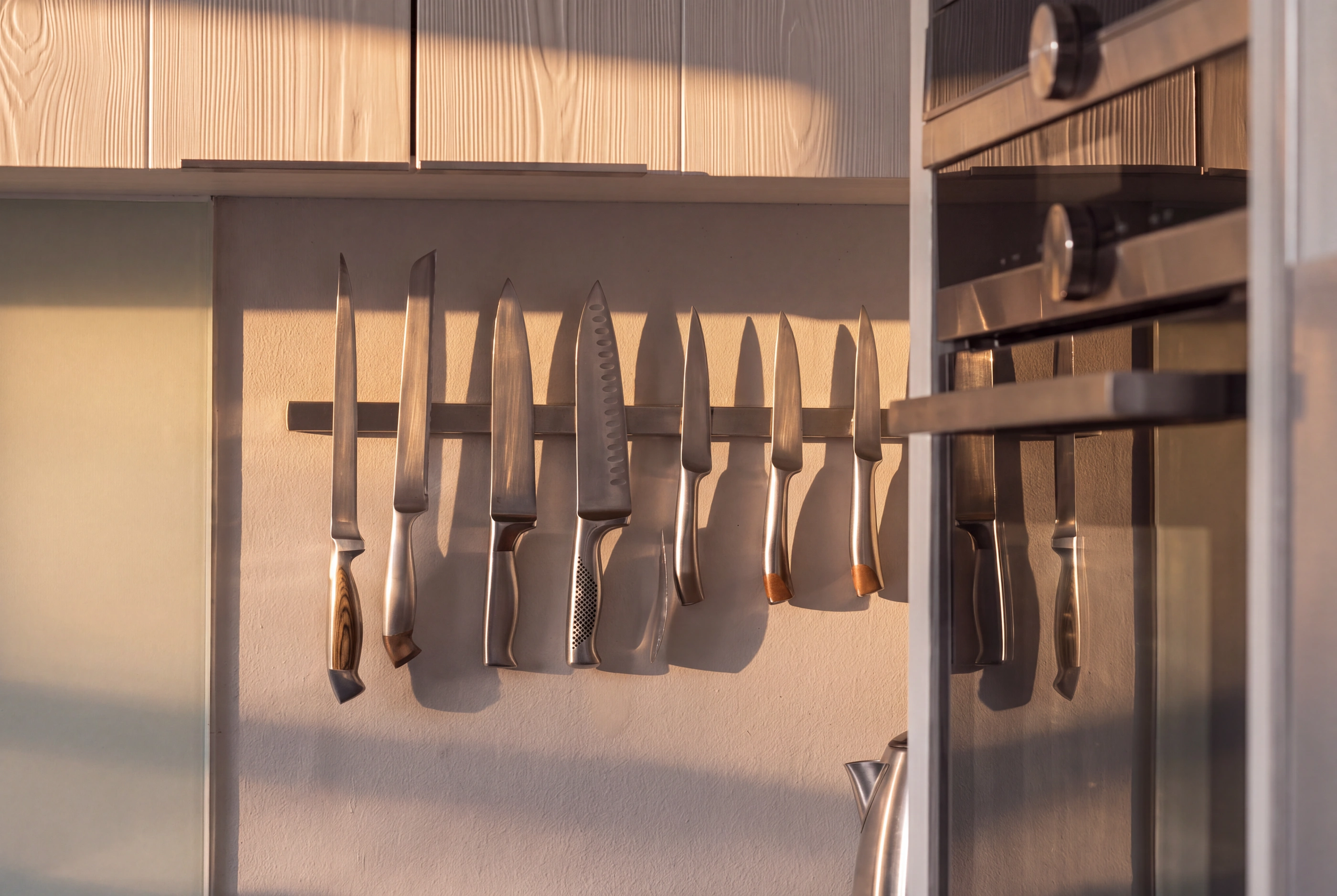 The kitchen knives