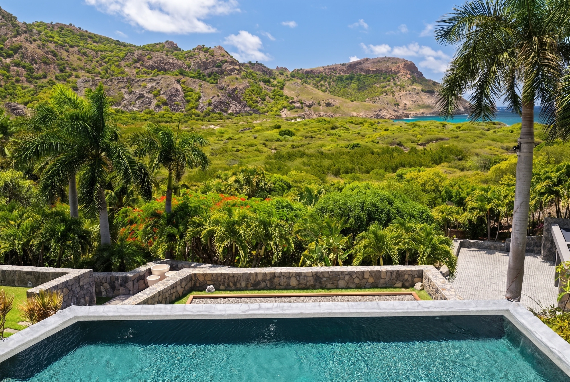 The two pools above the bay